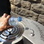 Kostenloses Trinkwasser in der Innenstadt - Rettung beim Ausflug zum Markt. Trinkwasser TFF Rudolstadt