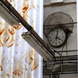 Die Werksuhr ist stehengeblieben, für das Depot hat eine neue Zeit begonnen. Werksuhr Depot 2015 Pilsen