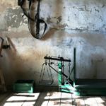 Waage in der Burg Klöden