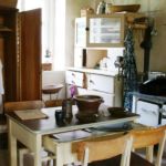 Alte Küche in der Burg Klöden