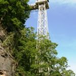 Elektrischer Personenaufzug zur Ostrauer Scheibe in Bad Schandau